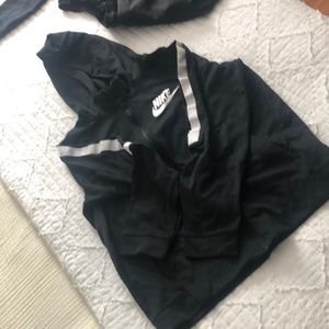 Black and white sweatsuit